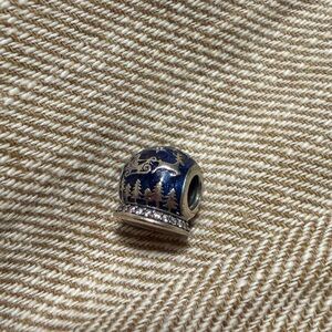 Pandora Sterling Silver & CZ Holiday Charm